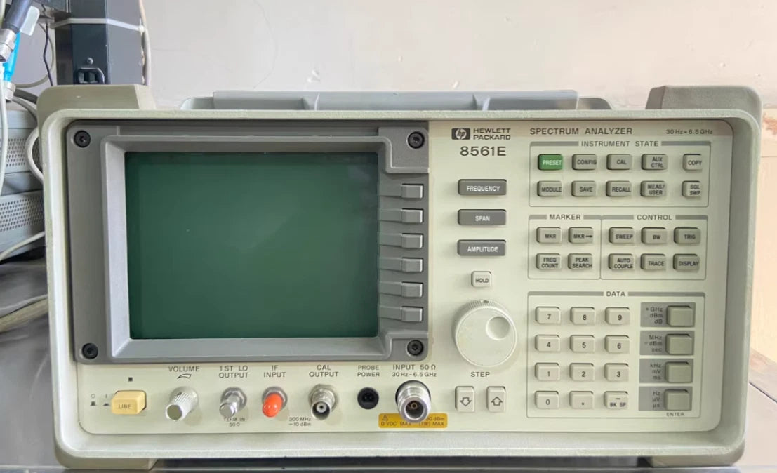 1pcs Agilent/HP 8561E Spectrum Analyzer 20 Hz-6.5 Ghz