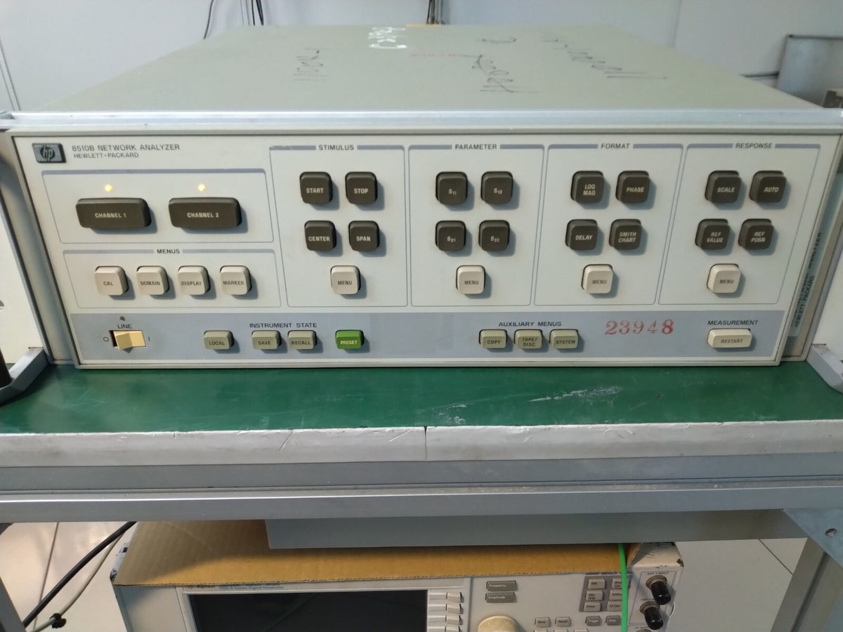 HP Agilent 8510B (85102B) Network Analyzer _3624 - XG eqpt