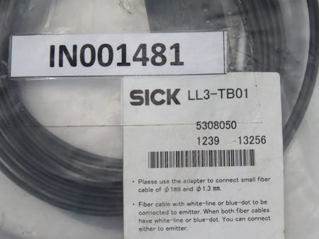SICK LL3-TB01 Fiber-Optic Cable Through-Beam System 2000mm Length