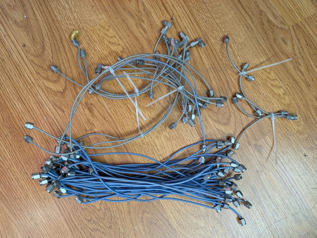 Huber & SUHNER Minibend Flex Cable! 50 GHz! Sma/3.5mm LIMIT 1 MAX! R-10" 25.4cm