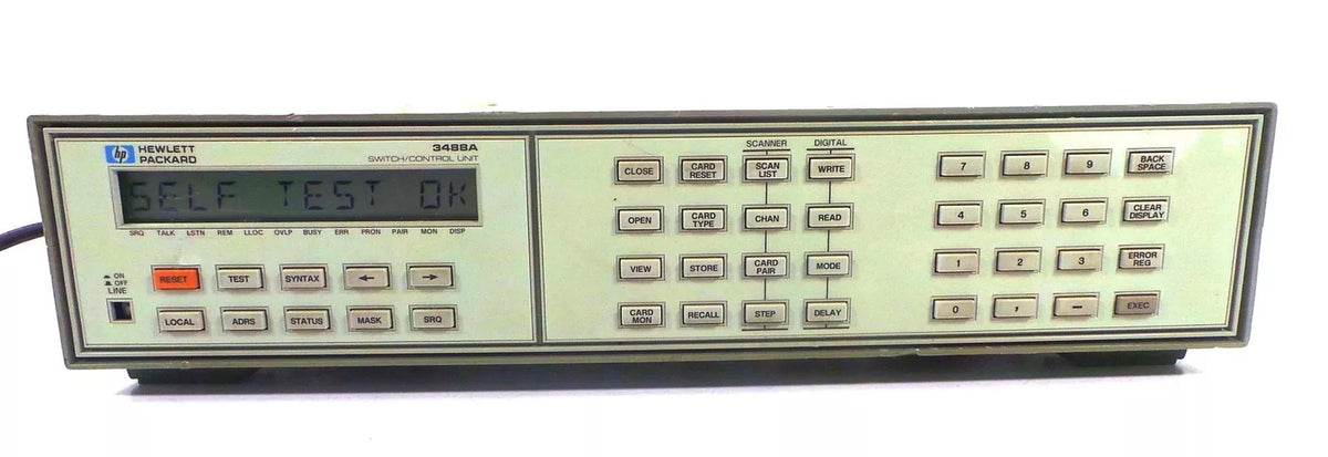HEWLETT PACKARD 3488A Switch/Control Unit