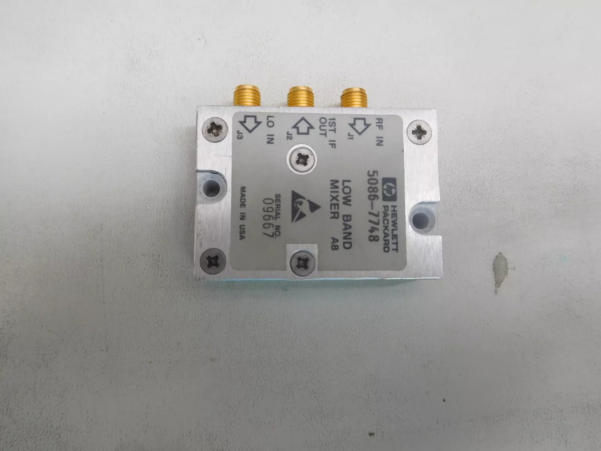 HP Agilent Low Band Mixer 5086-7748 7908 8563EC 8563E 8564E 30Hz Opt 6 Upgrade