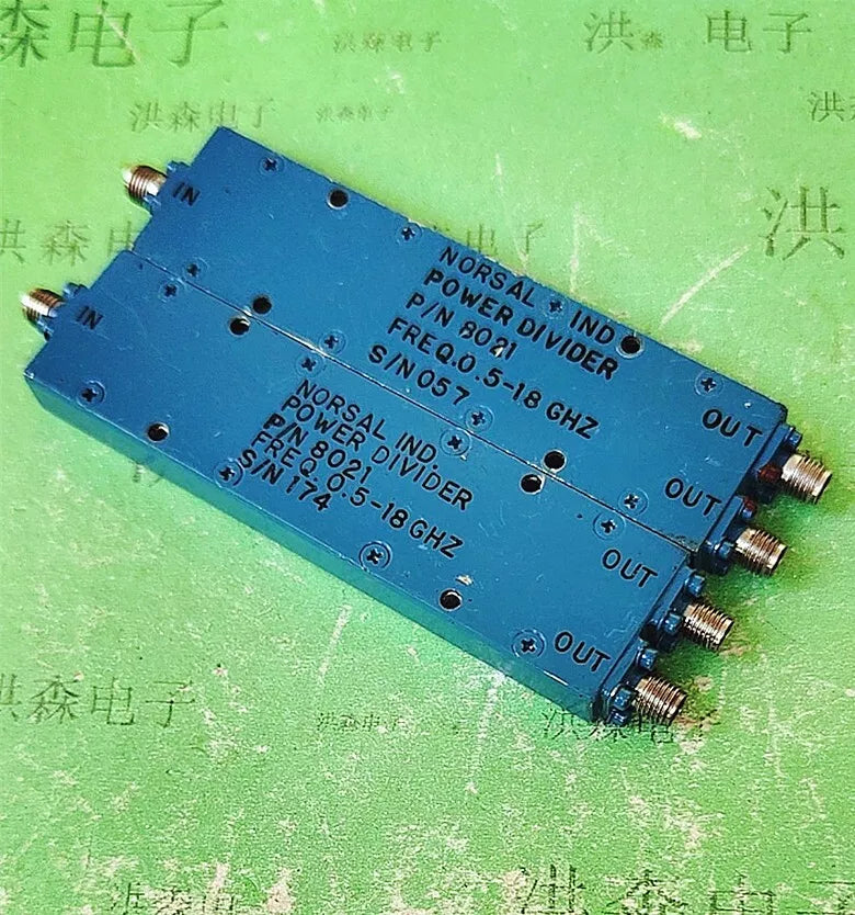 1PC used NSAL 8021 0.5-18GHz RF SMA allocat