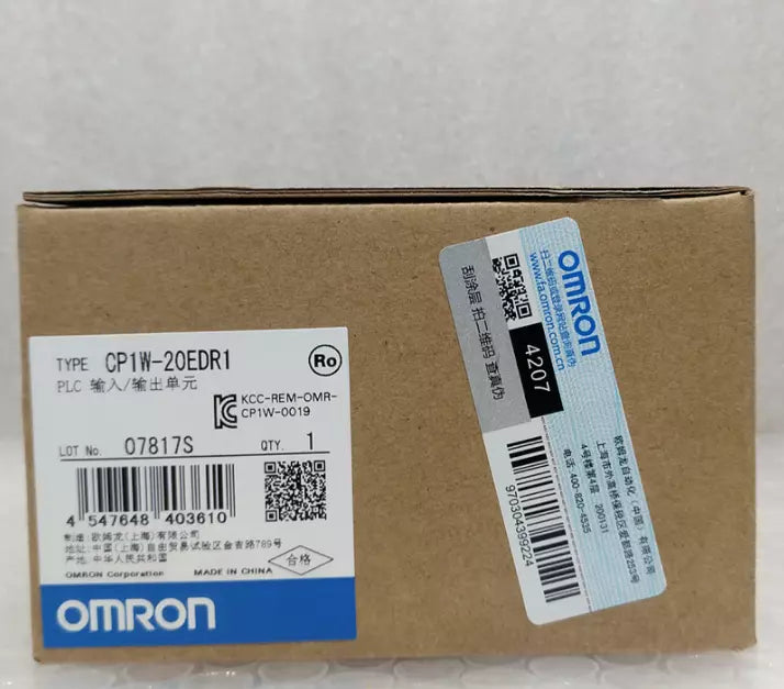 OMRON CP1W-20EDR1 PLC Unit - New, 1PC in Box