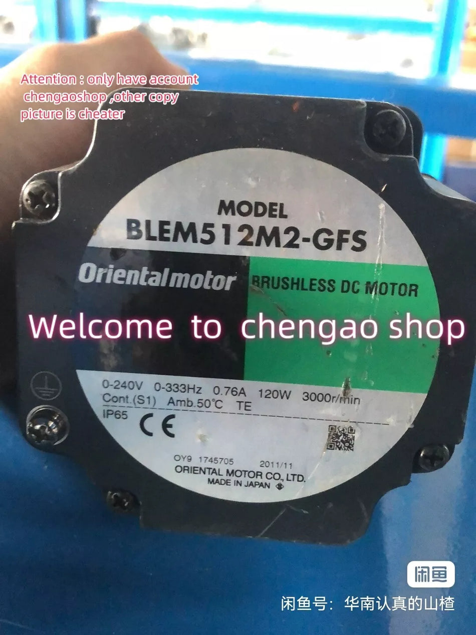 1 PC USED TEST OK BLEM512M2-GFS Servo Motor By DHL or Fedex#B2326H CL