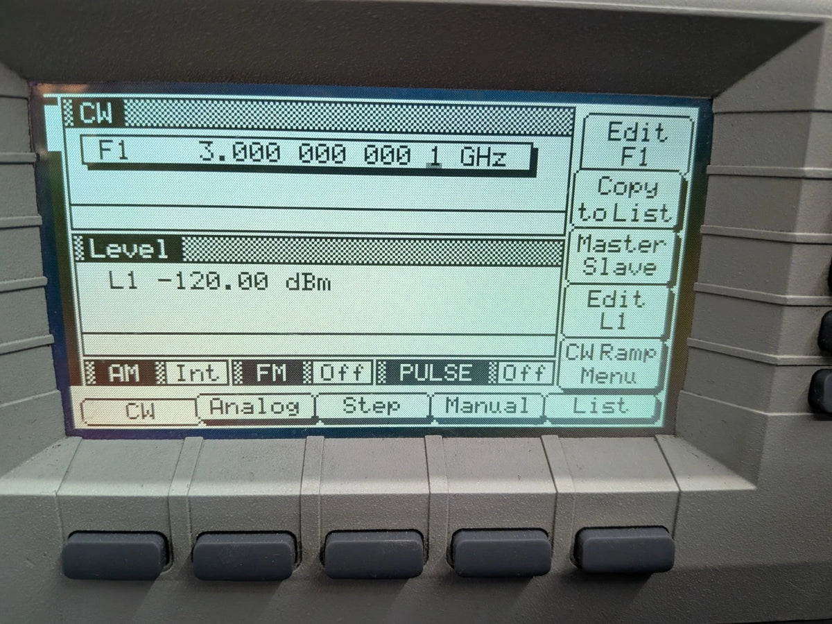 🔥Anritsu / Wiltron 68369A/NV Signal Generator Sweep 10MHz - 40GHz  2,11! CAL'D