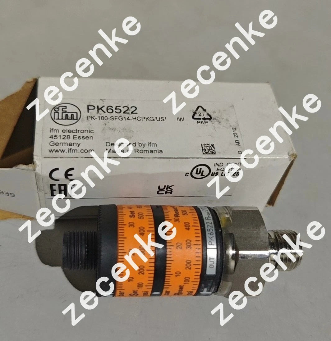 IFM PK6522 Pressure Sensor - 1pcs New