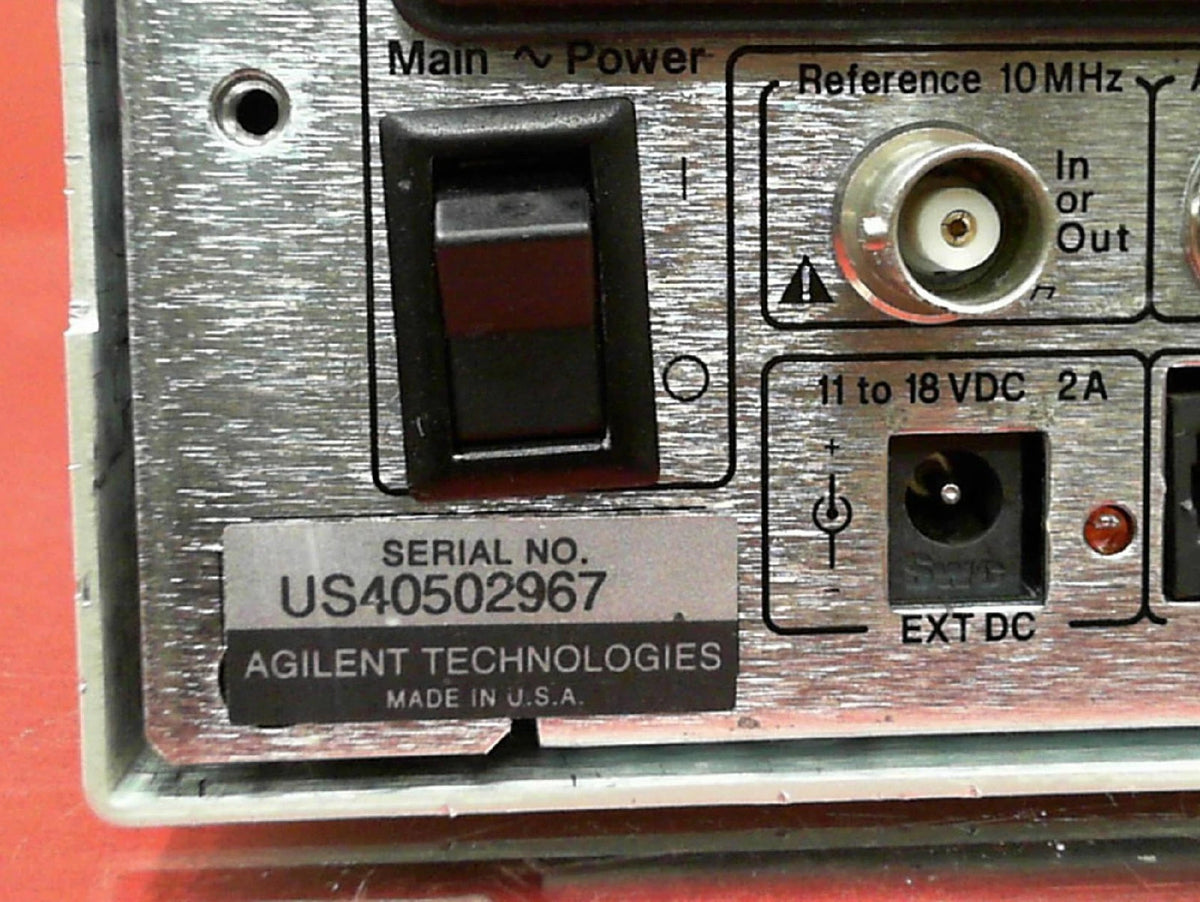 HP Agilent 53150A US40502967 Microwave Frequency Counter 20 GHz