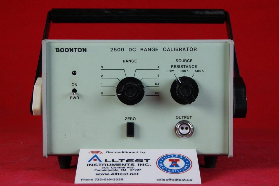Boonton 2500 Power Meter Calibrator for 4200 & 9200