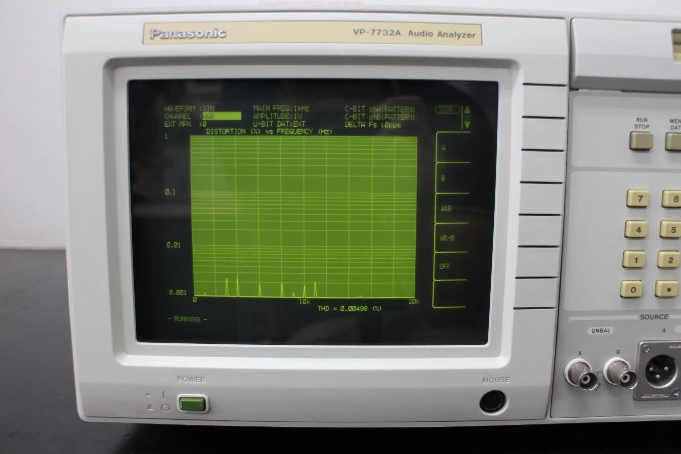 Panasonic VP-7732A Digital Audio Analyzer