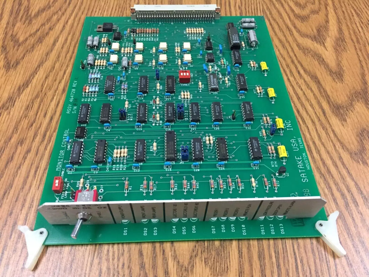 Satake 464720 Rev. K Monitor Control Board