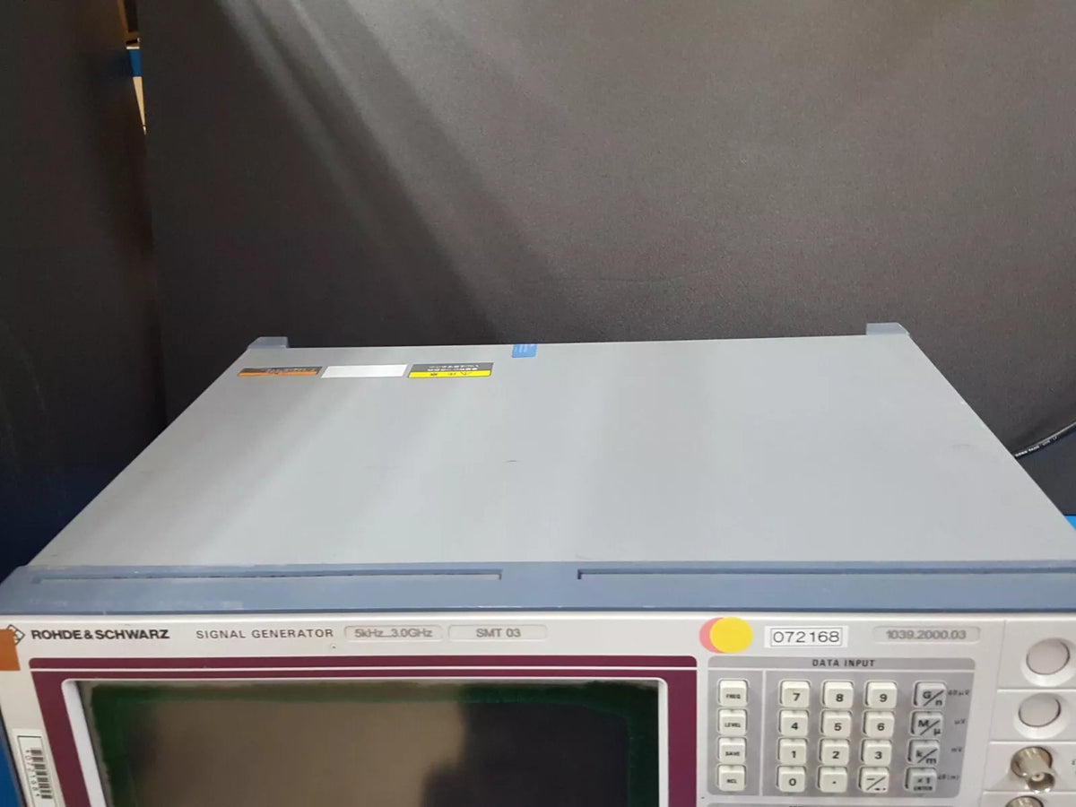 R&S SMT03 Signal Generator 5kHz~3GHz (AS-IS) (0026)