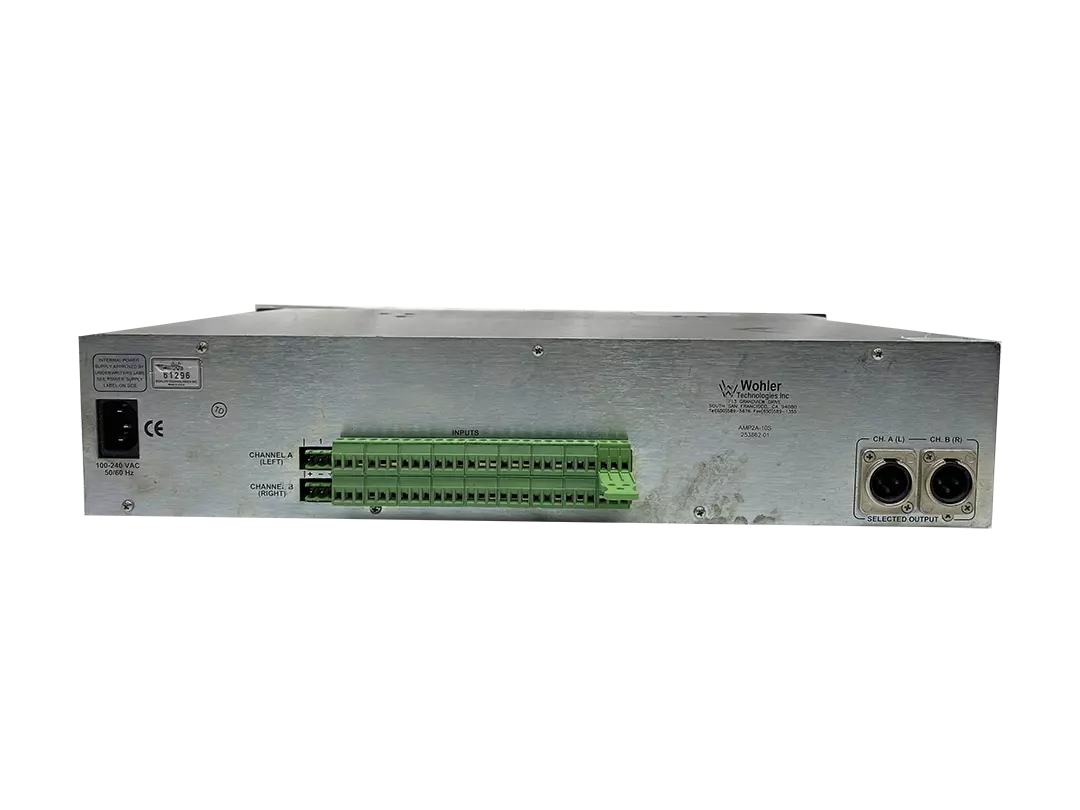 Wohler AMP2A-10S 10 Channel Analog Audio Monitor 1RU