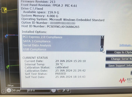 Agilent DSA91204A(Upgrade) 12GHz Infiniium Oscilloscope
