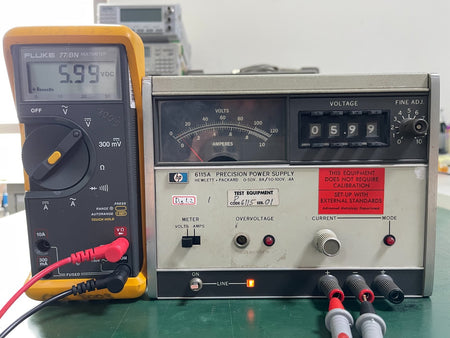 HP 6115A Precision power supply 0-50V @ 0.8A, 50-100V @ 0.4A - XG eqpt