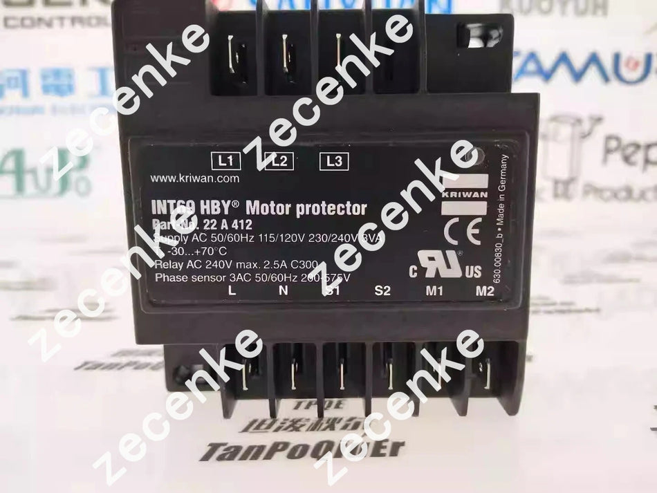 KRIWAN INT69 HBY 22A 412 Compressor Protection Module 1PCS