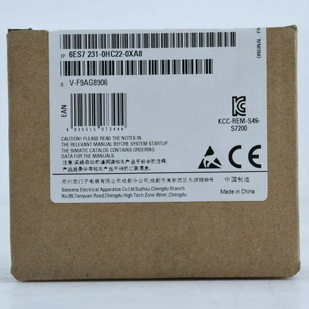 SIEMENS 6ES7231-0HC22-0XA8 PLC Digital Input Module
