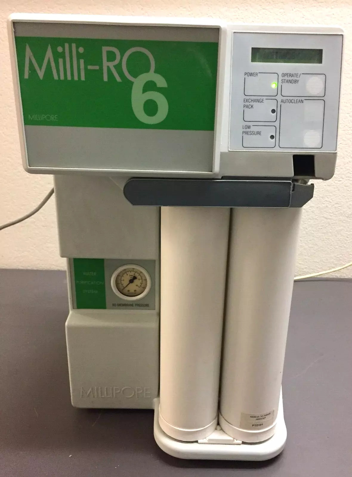 MilliPore ZFROL6006 Milli-Q Plus OF Water Purification System