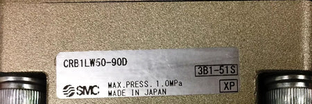 SMC CRB1LW50-90D Rotary Mini/Vane Actuator 50mm CRB1BW Double-Acting