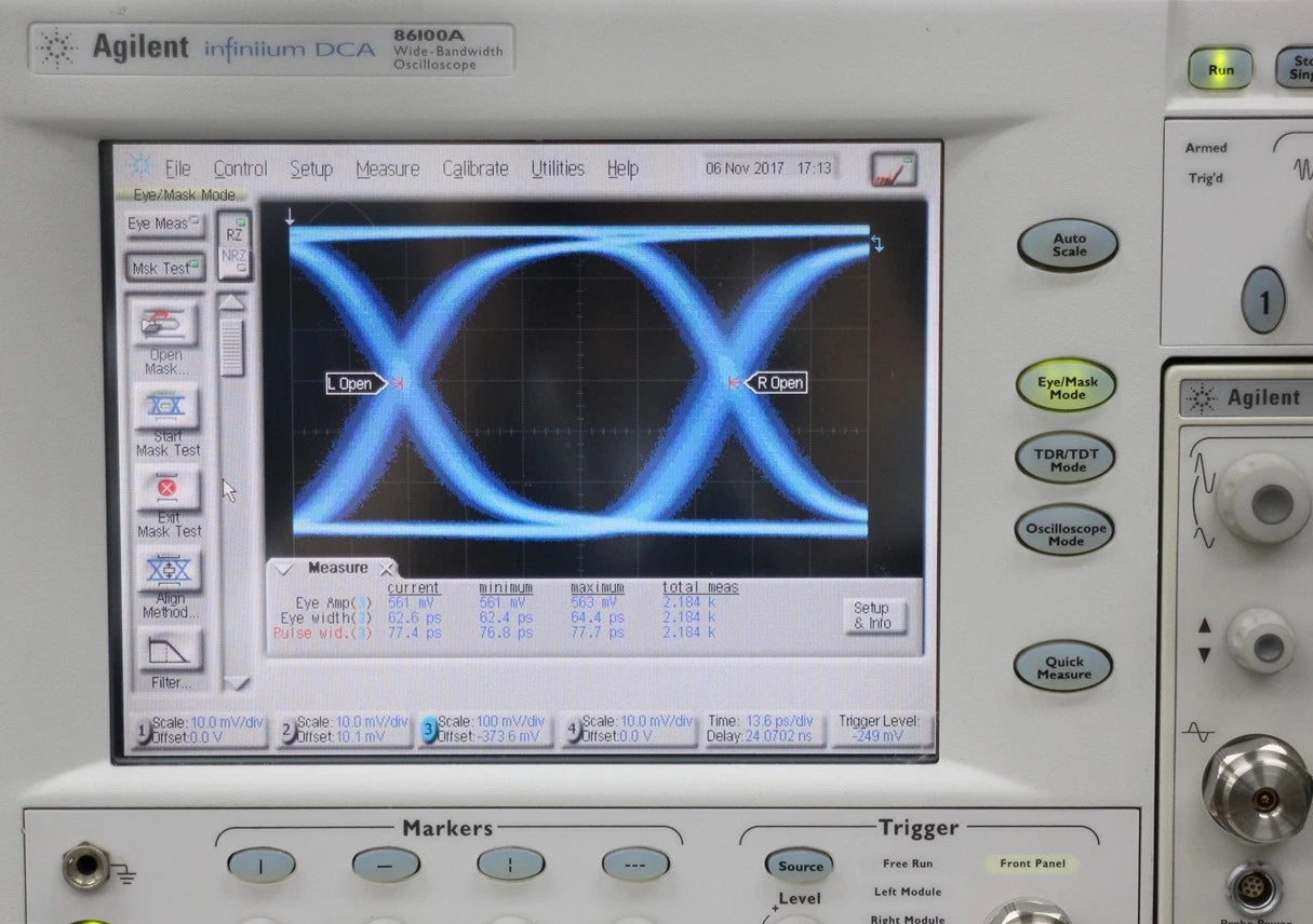 HP 70843B 100M-12Gbps bit error rate tester