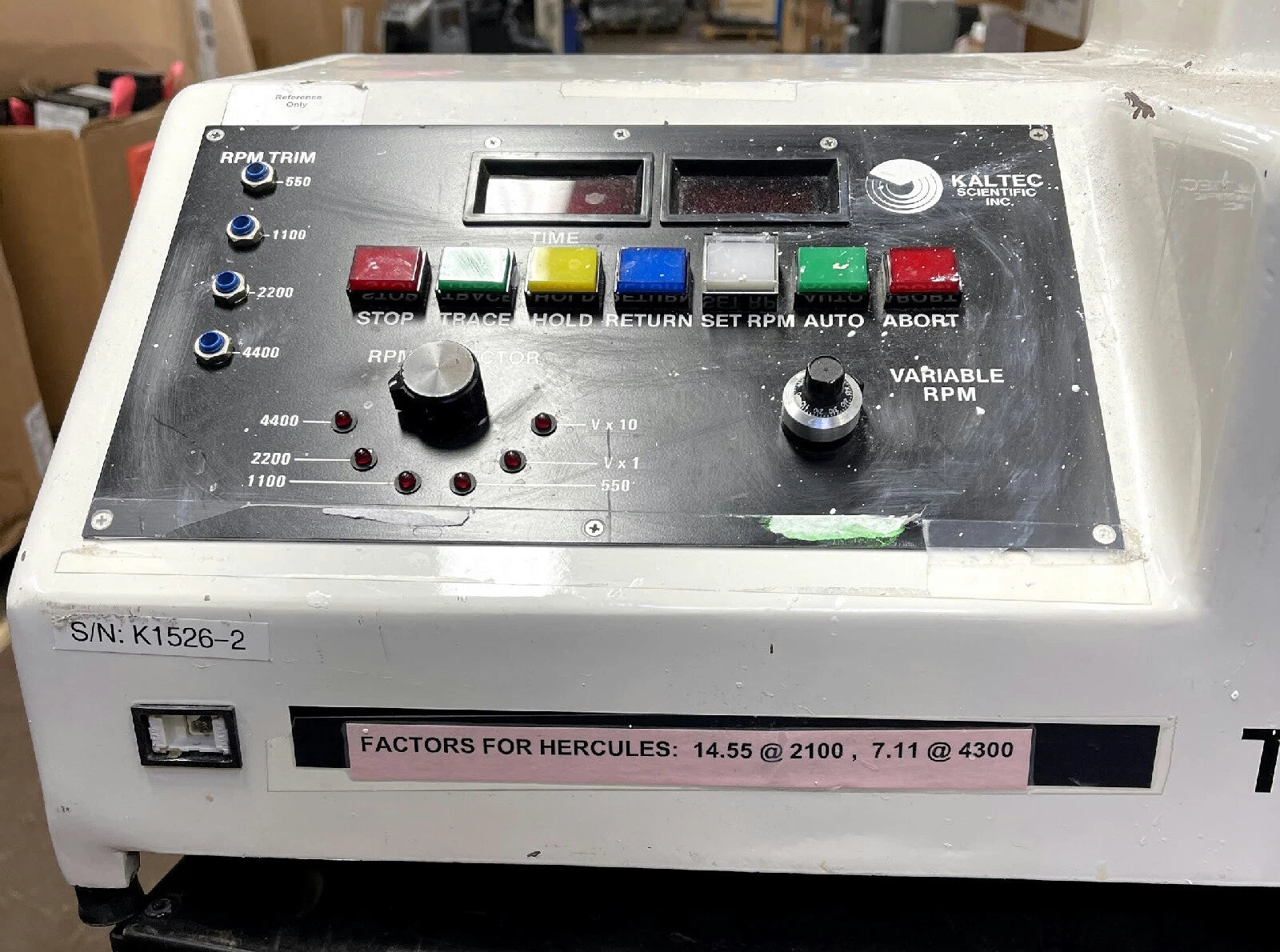 Kaltec Scientific Inc. Hercules TS-8 Hi-Shear Rheometer Viscometer
