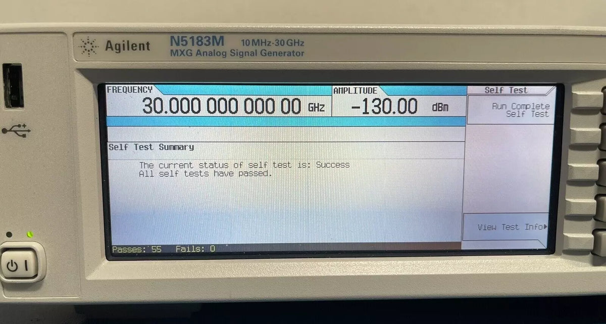 Agilent/Keysight N5183M MXG Signal Generator 100KHz-30GHz with Options