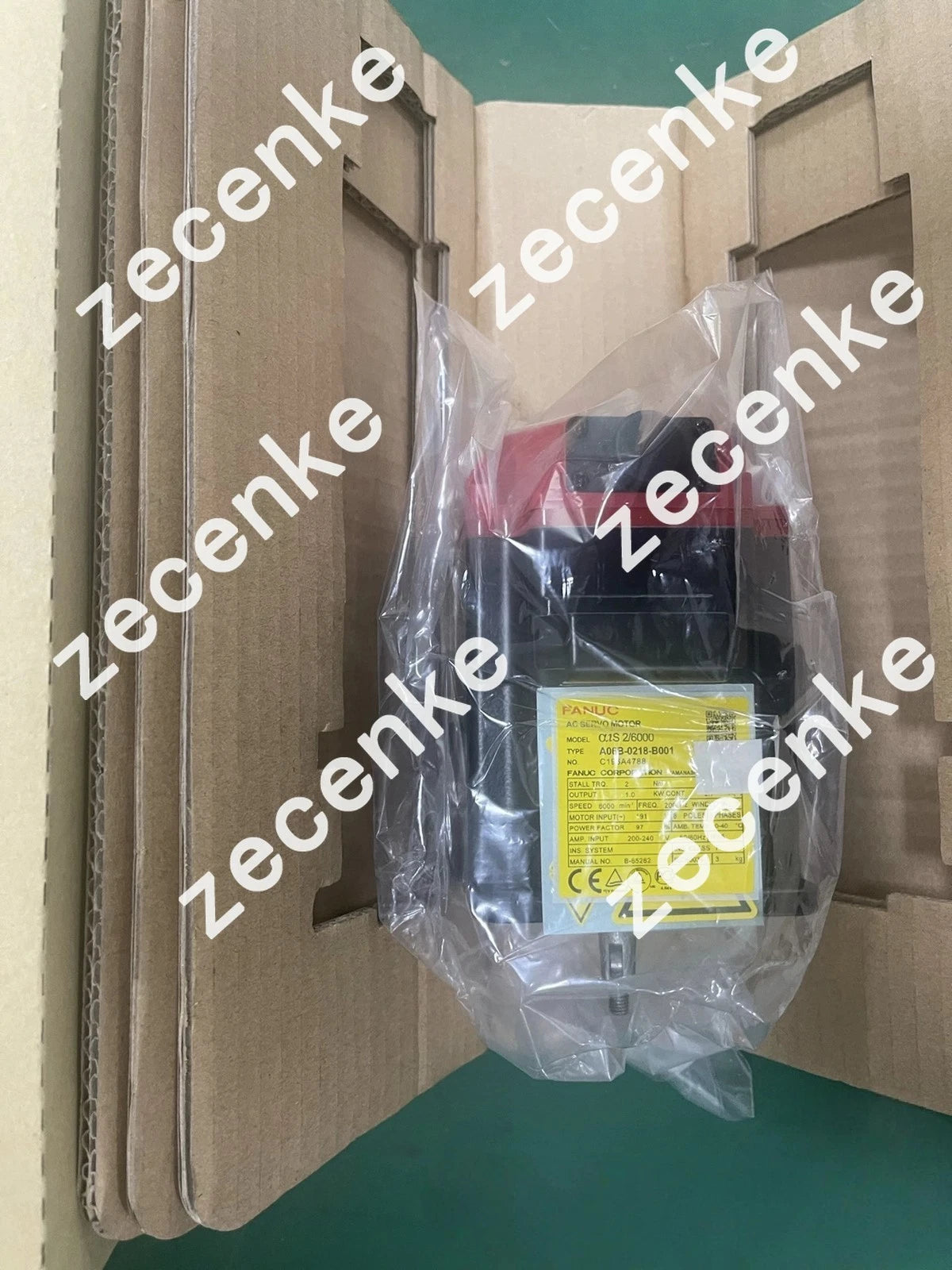 Brand New FANUC Servo Motor A06B-0218-B001 with Fast Shipping via DHL/FedEx