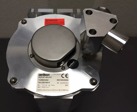 Oerlikon Leybold Turbovac TW 220/150 S Turbo Vacuum Pump 800160V0002