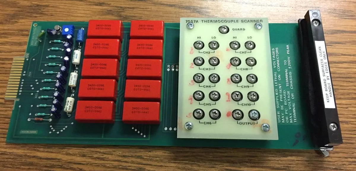 Keithley 7057A Channel Scanner Card for Precision Data Acquisition