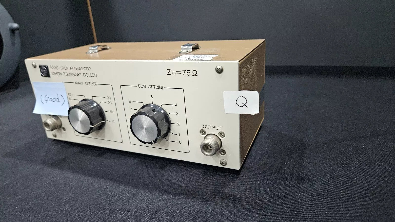 NIHON 9310 Step Attenuator (No S/N) – Quality 9 GHz RF Component