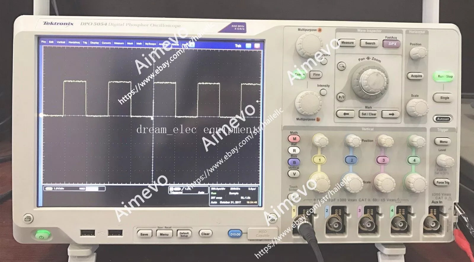TEKTRONIX DPO5054 Digital Oscilloscope - High-Performance Testing Instrument