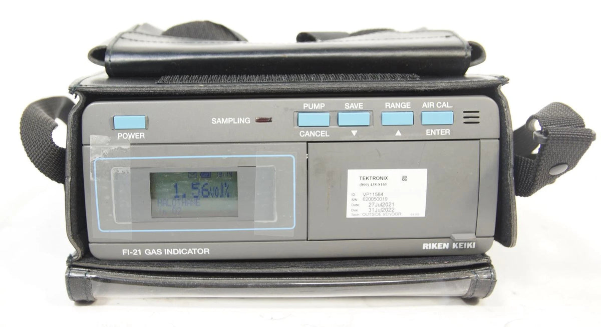 Riken Keiki FI-21 Portable Anesthesia Gas Indicator Analyzer