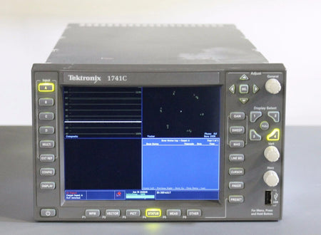 Tektronix 1741C Analog Dual Standard Waveform Monitor w/ CPS Option