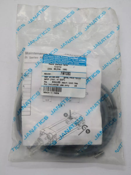 Janatics AM1080 Reed Switch with Clamp (A13080,100)