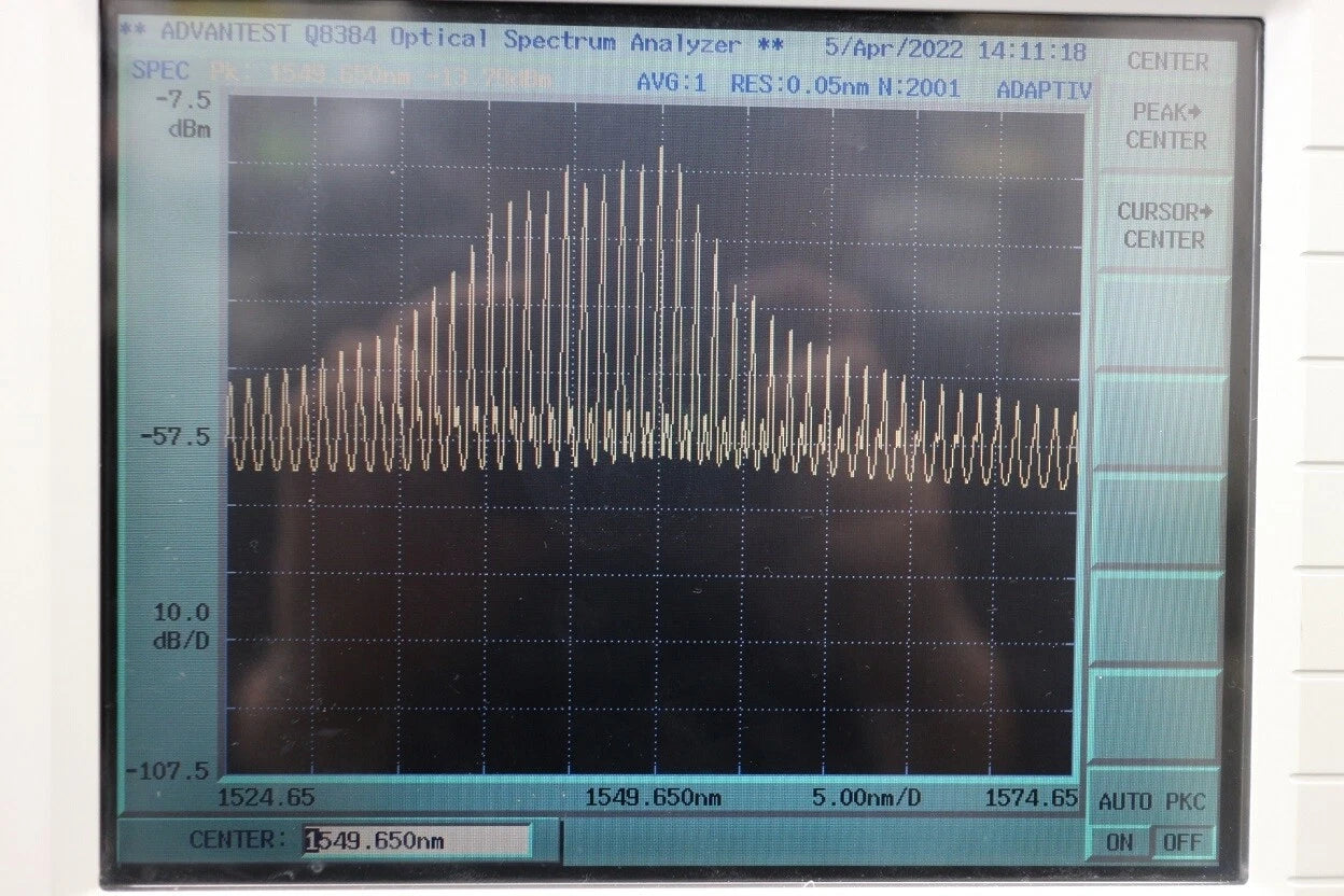 ADVANTEST Q8221 Q81211 Q81212 1310,1550nm LD Source Optical Multimeter