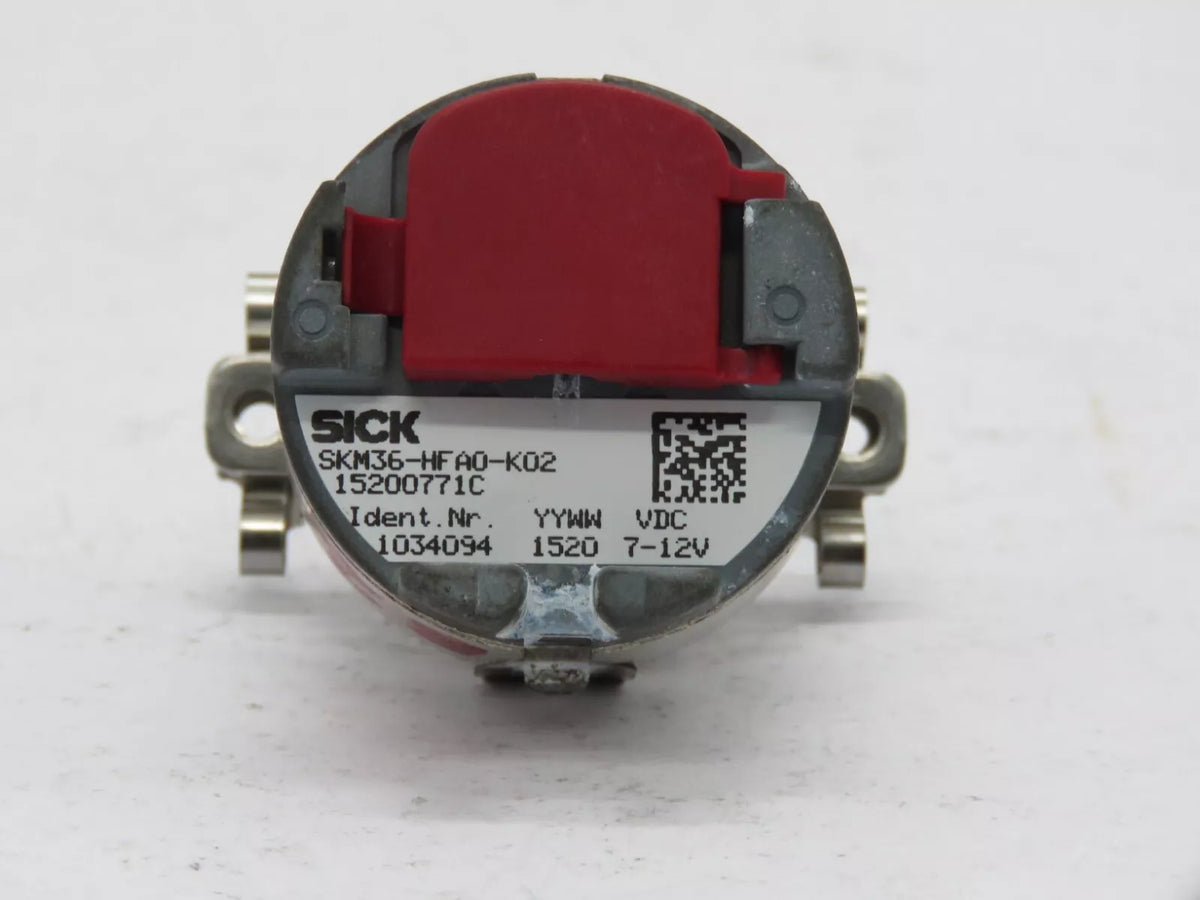 Sick SKM36-HFA0-K02 Encoder 7-12 VDC 60 MA 65 KHZ -20 to +110 Degrees C IP50