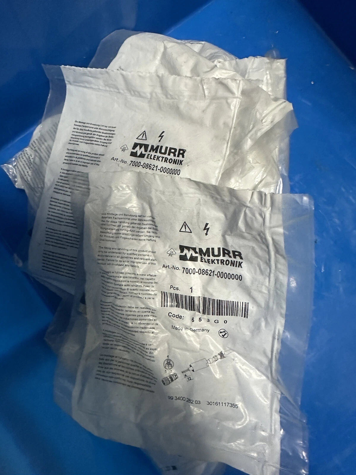 M8 7000-08621-0000000 /E2DE Steckverbinder Connector