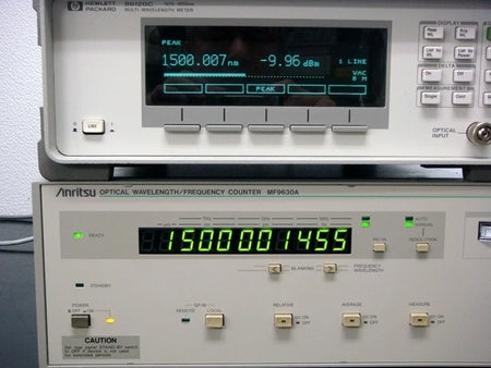 ANRITSU MF9630A 600-1600nm Optical Wavelength/Frequency Counter