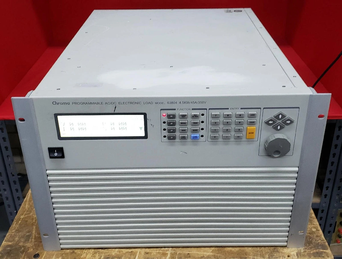 Chroma 63804 AC/DC Electronic Load, 638040000145