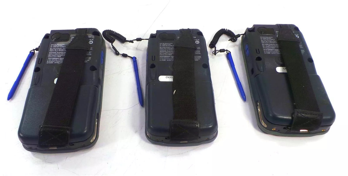 Lot of 3 Intermec CN3NI Barcode Scanner Set