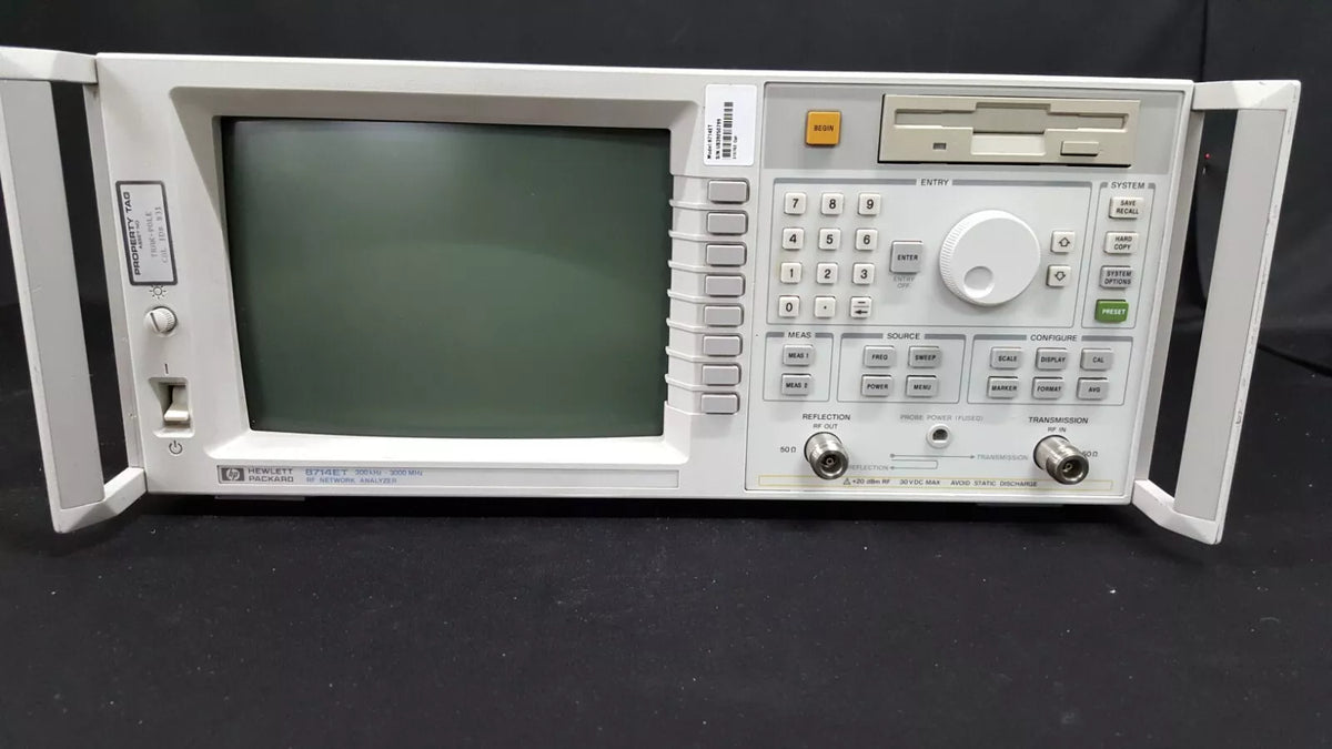 Agilent 8714ET RF Network Analyzer 300 kHz to 3 GHz