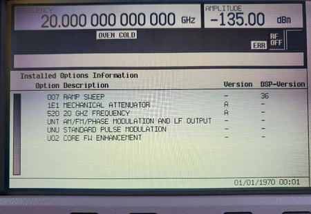 Agilent Keysight E8257D PSG Analog Signal Generator