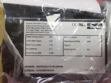 PARKER Servo Motor