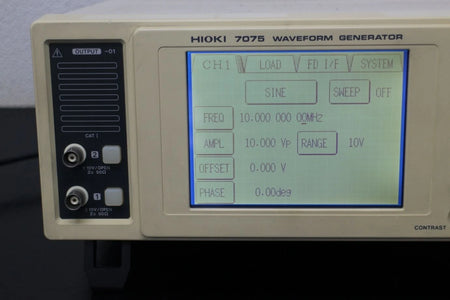 Hioki 7075-01 10MHz 2ch Waveform Generator