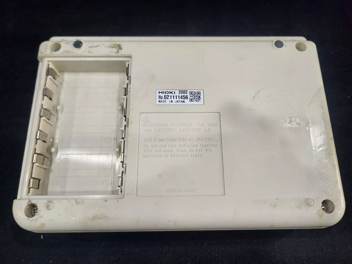 Hioki 3555 Battery HiTester without Battery and Battery Cover (1456)