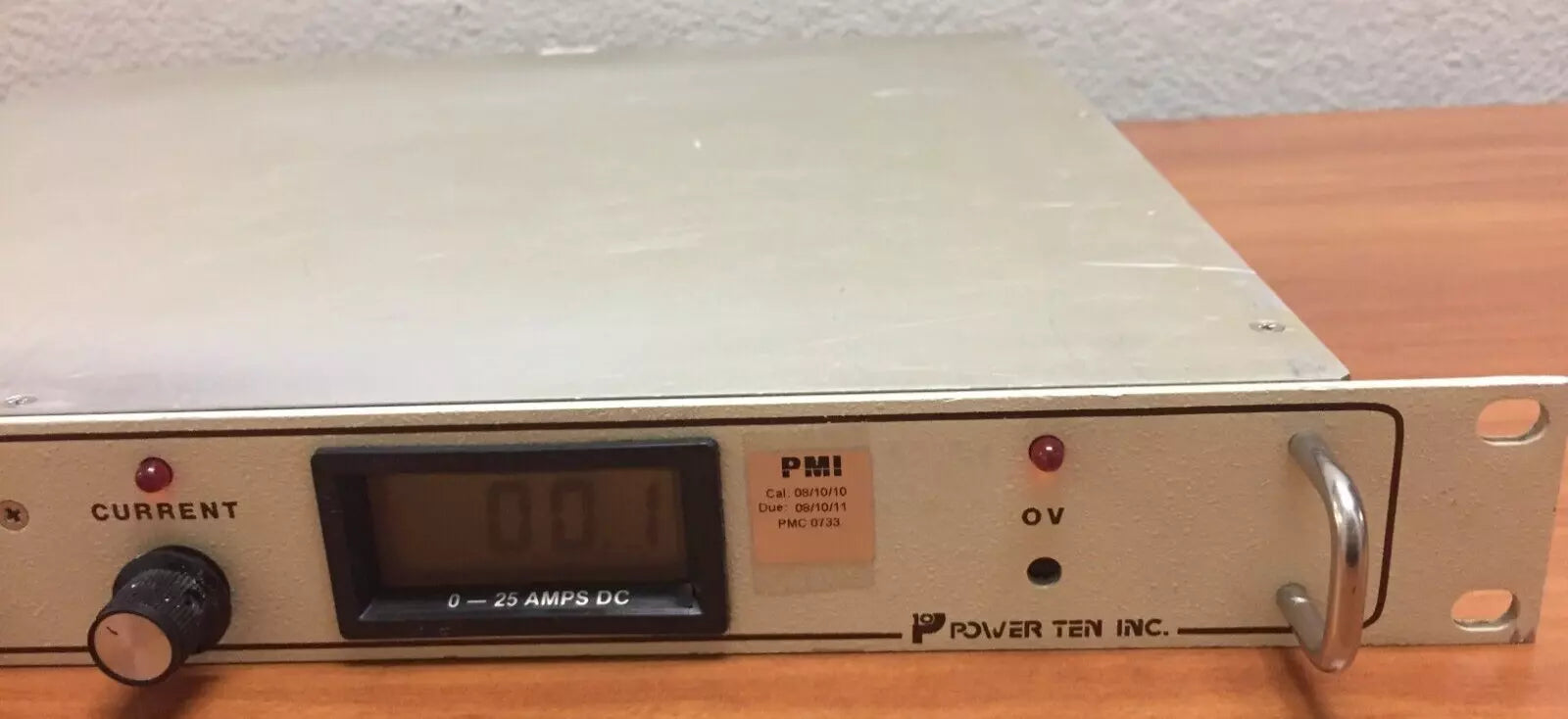 Power Ten 3300D-4025 DC Power Supply 115V 60Hz