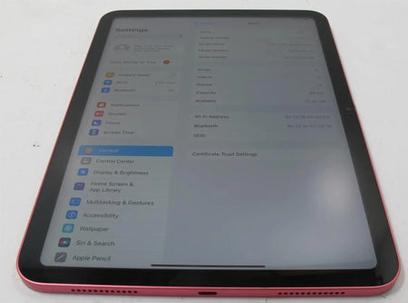 Apple iPad 10th Generation 64GB 10.9" A2696 Wi-Fi MPQ33LL/A