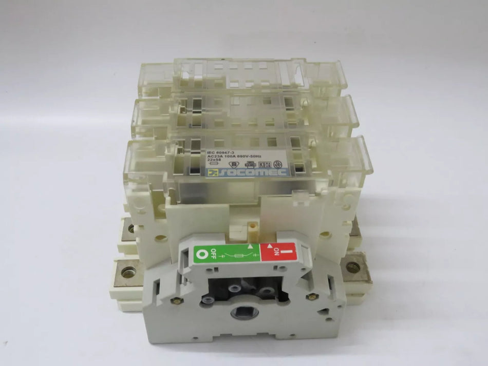 Socomec Fuse Switch Disconnector 36153010 FUSERBLOC 100A 3 Pole 690V 50Hz