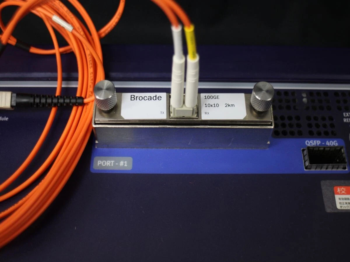 VIAVI JDSU MTS8000 40/100G   Transport Module with Brocade 100G CFP