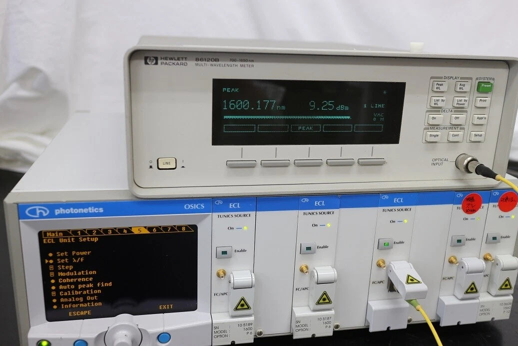 OSICS Photonetics ECL1560 ECL1600 1520-1640nm TSL 5 set